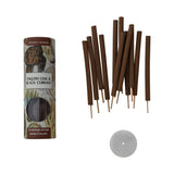 English Oak + Black Currant Scented Incense Sticks with Marble Incense Holder