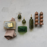 Glass Oil + Vinegar Cruet with Metal Stopper