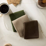 Latte Truffle Geometry Hand Towel