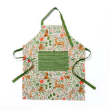 Ivory Christmas Forest Apron