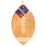 Football Shaped Cutting + Charcuterie Board