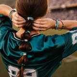 Michigan State Game Day | Hair + Wrist Bands