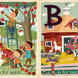 F is for Farm: Alphabet Board Book