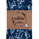 Bluebells | Two Sided Waffle Weave Microfiber Towels