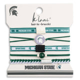 Michigan State Game Day | Hair + Wrist Bands