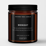 Midnight: Natural Coconut Wax Candle