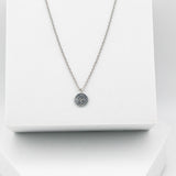 Seasons Michigan Stamped Steel Adjustable Necklace
