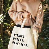 Golf Canvas Tote Bag