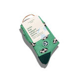 Kids Socks that Support Youth Sports | Green Soccer Balls