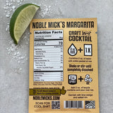 Margarita Single Serve Craft Cocktail