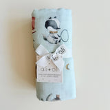 Circus Muslin Swaddle Blanket