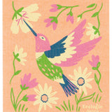 Hummingbird Swedish Dishcloth