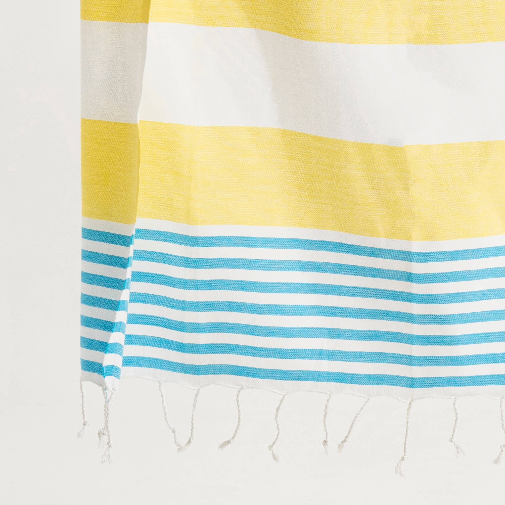 Yellow/Blue Turkish Towel