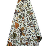 Boho Mushrooms and Insects | Two Sided Waffle Weave Microfiber Towels