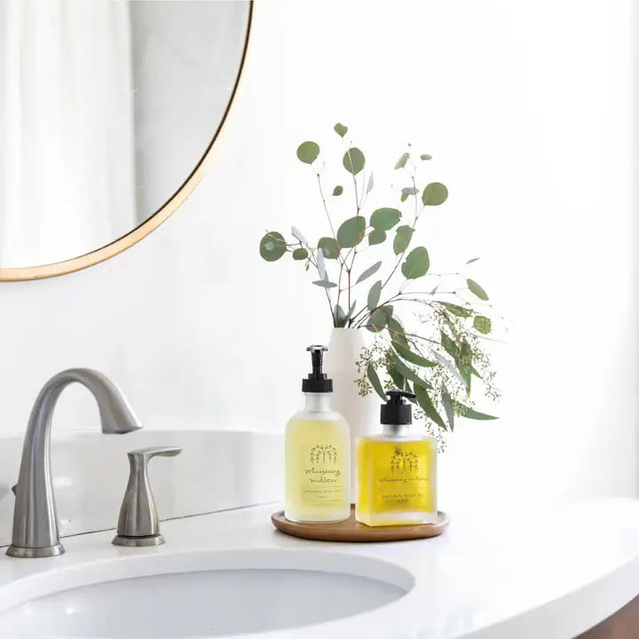 Eucalyptus + Mint Hand Soap | 8oz Glass Bottle