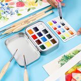 Watercolor Pocket Set of 12 | Essential Colors