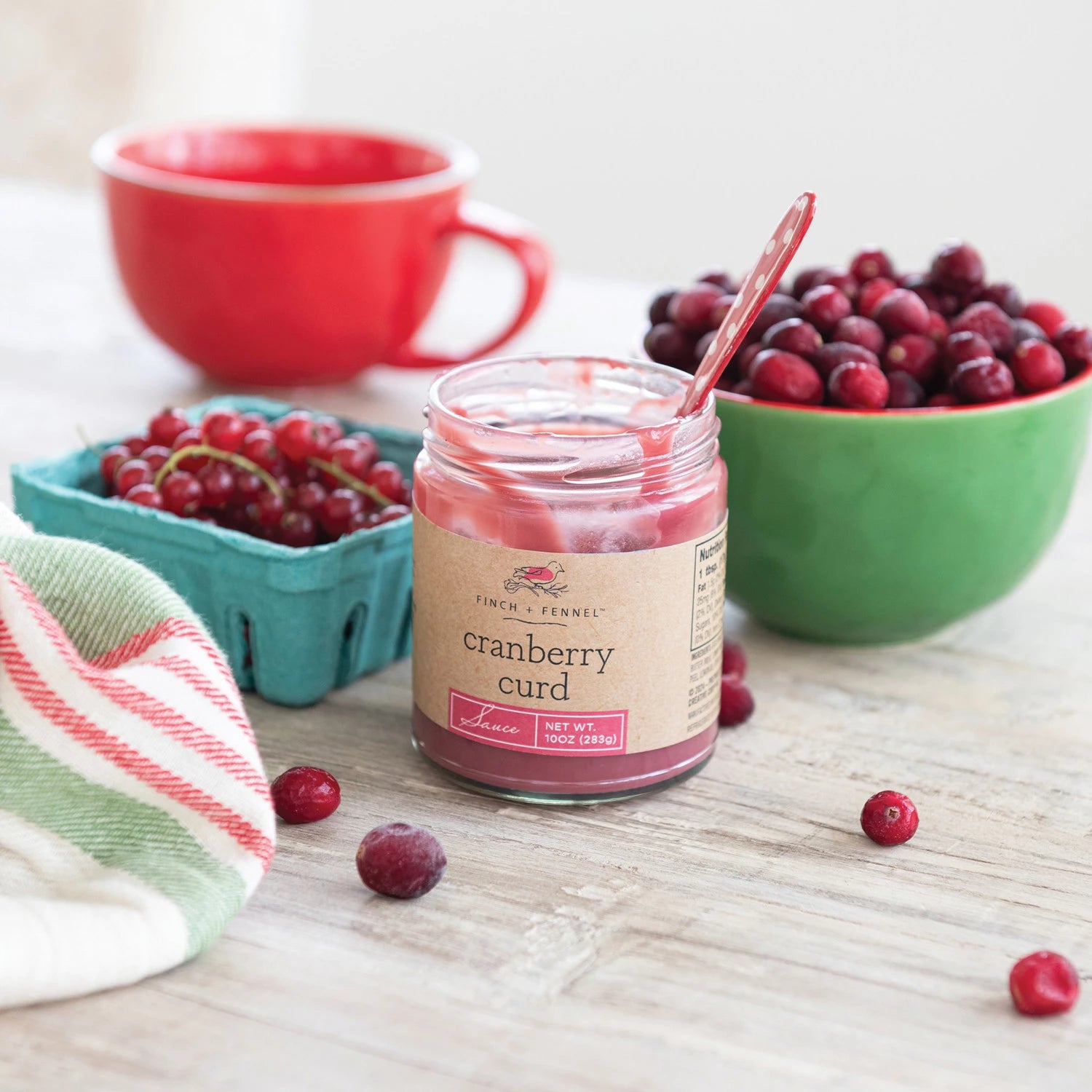 Cranberry Curd Sauce | 10oz