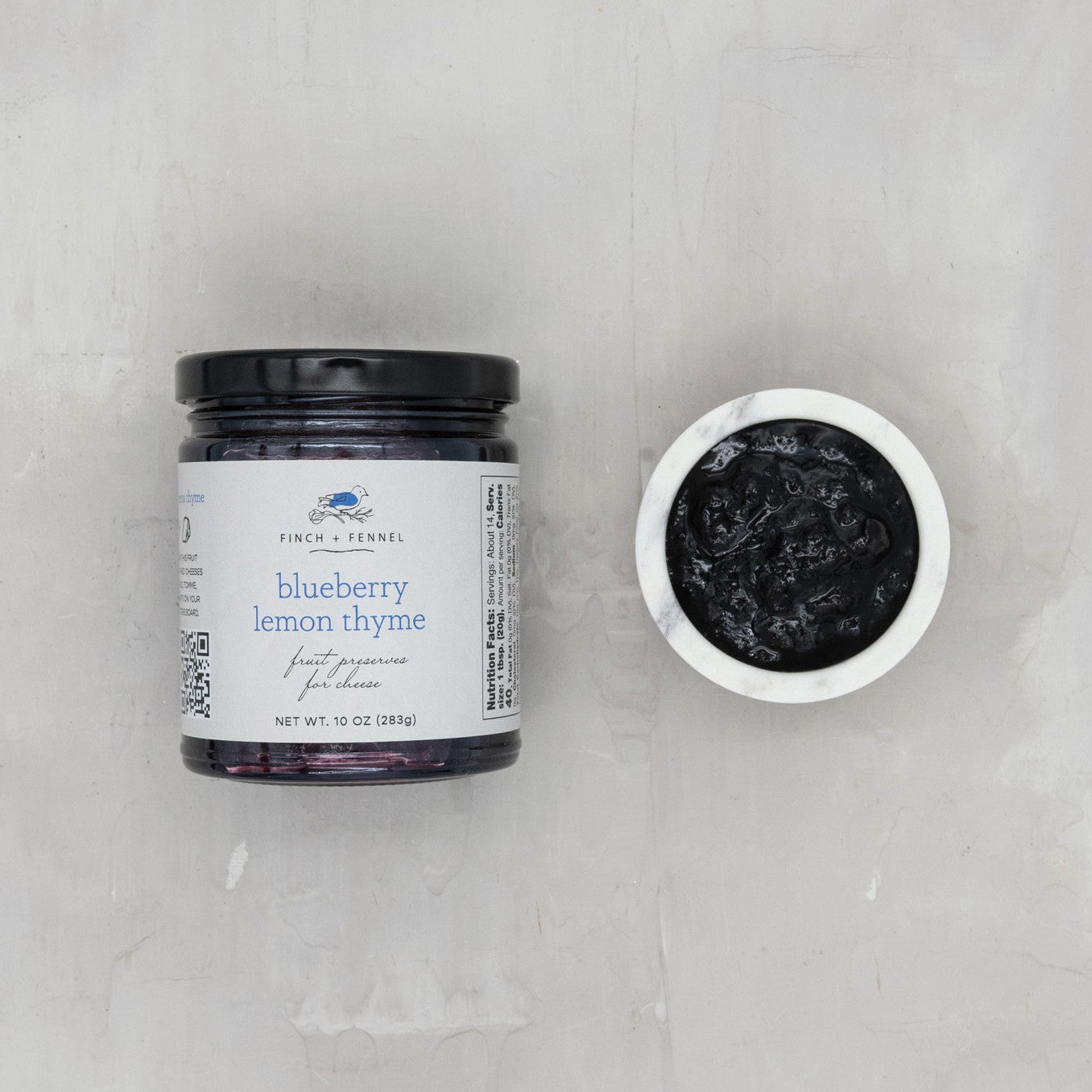 10 oz. Blueberry Lemon Thyme Fruit Preserves for Cheese
