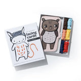 Baby Animals Lacing Cards