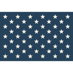 Stars on Blue Placemat - 24 Sheets