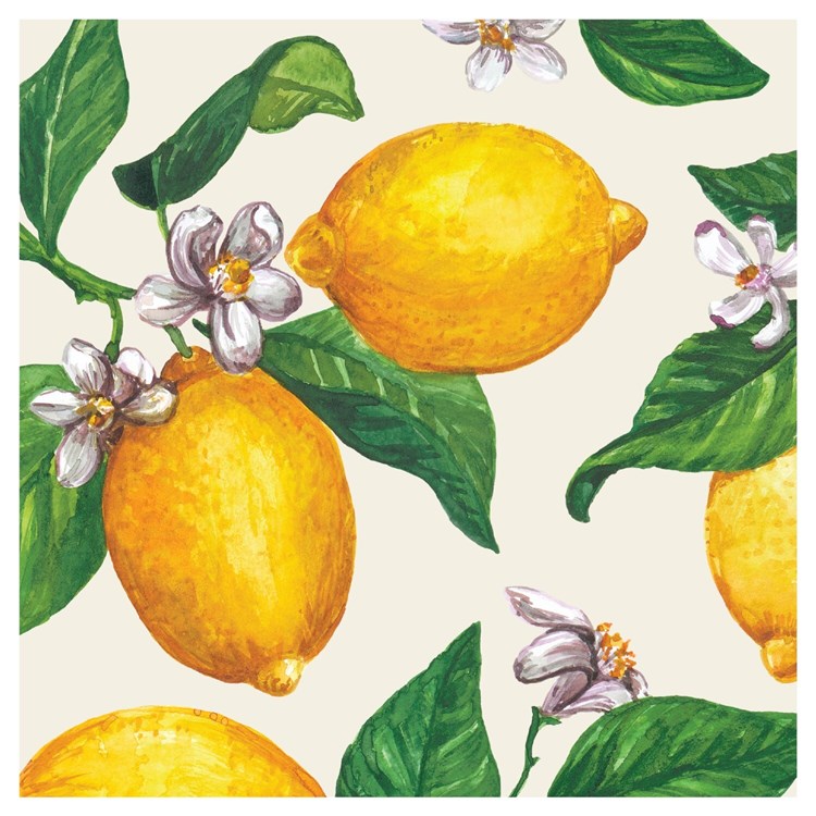 Lemons Cocktail Napkin - Pack of 20