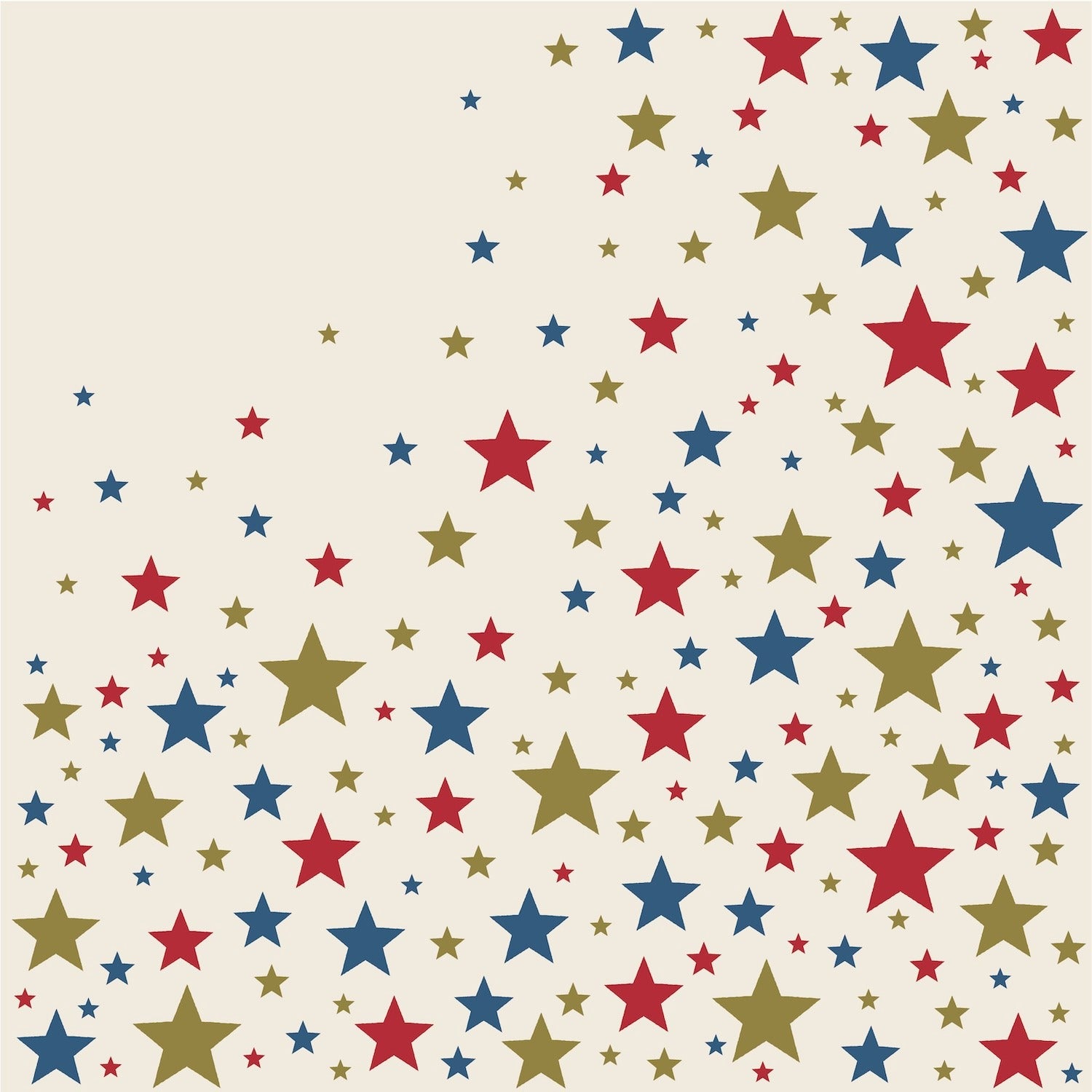 Star-Spangled Cocktail Napkin