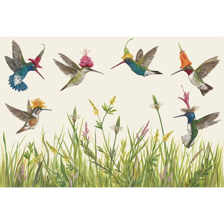 Hummingbirds Placemat - 24 Sheets