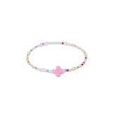 enewton | egirl | Hope Unwritten Signature Cross Bracelet | With Sprinkles on Top