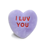 Sweethearts Purple I Luv You Convo Heart Warmies