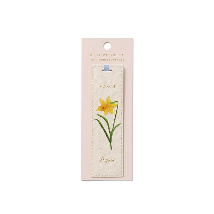 Birth Month Bookmark - March