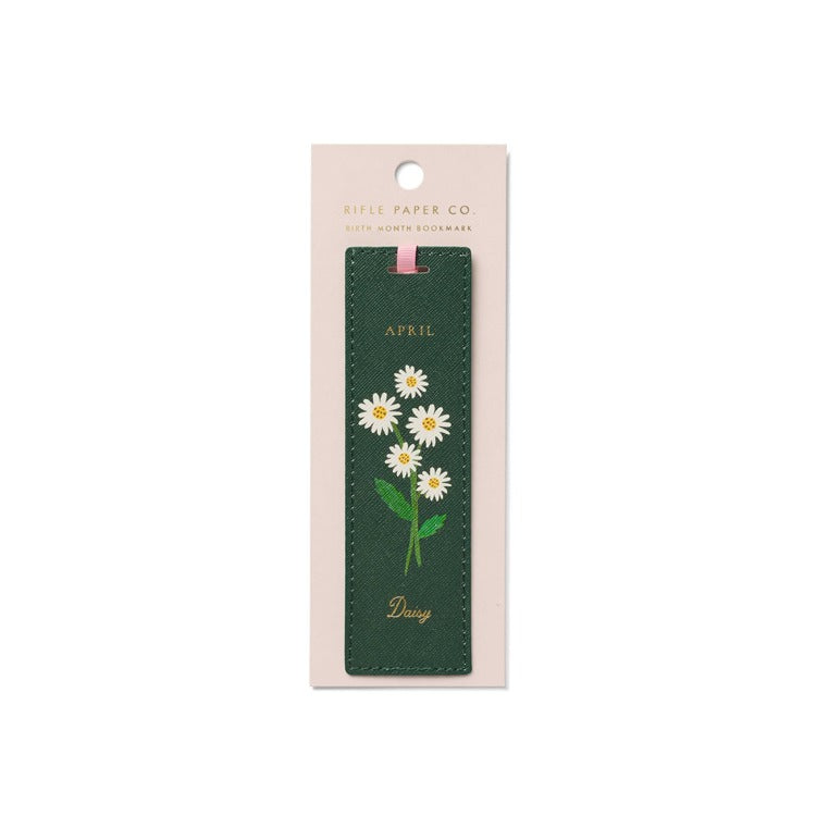 Birth Month Bookmark - April