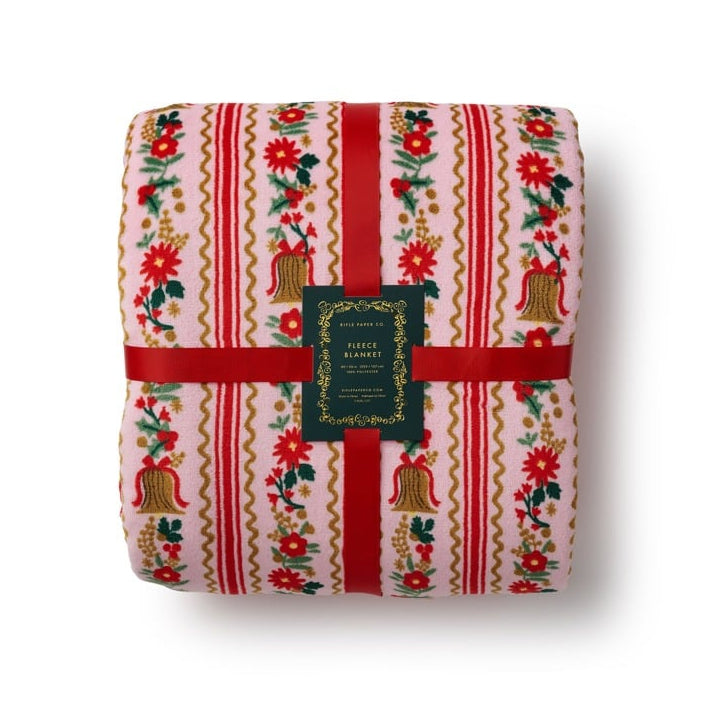 Holly Jolly Fleece Blanket