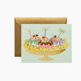 Banana Split Birthday Card