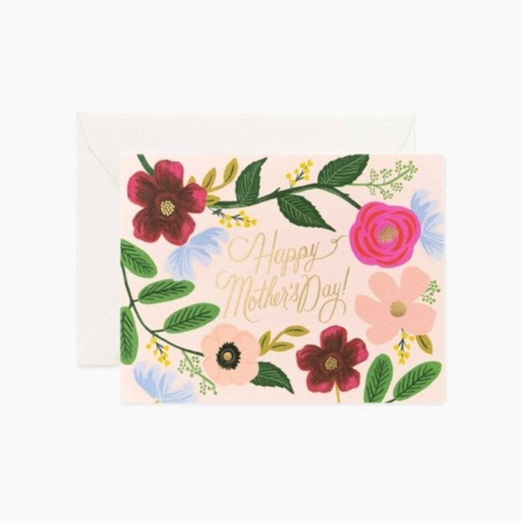 Wildflowers Mother's Day Card