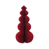 Paper Folding Honeycomb Tree | Red
