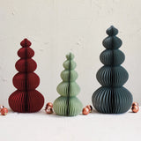 Paper Folding Honeycomb Tree | Red