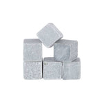 Glacier Rocks Soapstone Cubes | Set of 6