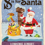 S is for Santa: Alphabet Board Book