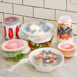 Reuable Silicone Stretch Lids | Set of 6 Assorted Sizes