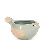 Small Bird Planter | Light Blue