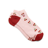 Ankle Socks that Support Self-Checks | Pink Cherries
