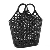 Black Atomic Tote Jelly Bag
