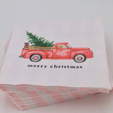 Truck Merry Christmas | Holiday Cocktail Napkins | 20ct